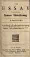 [Gutenberg 10615] • An Essay Concerning Humane Understanding, Volume 1 / MDCXC, Based on the 2nd Edition, Books 1 and 2